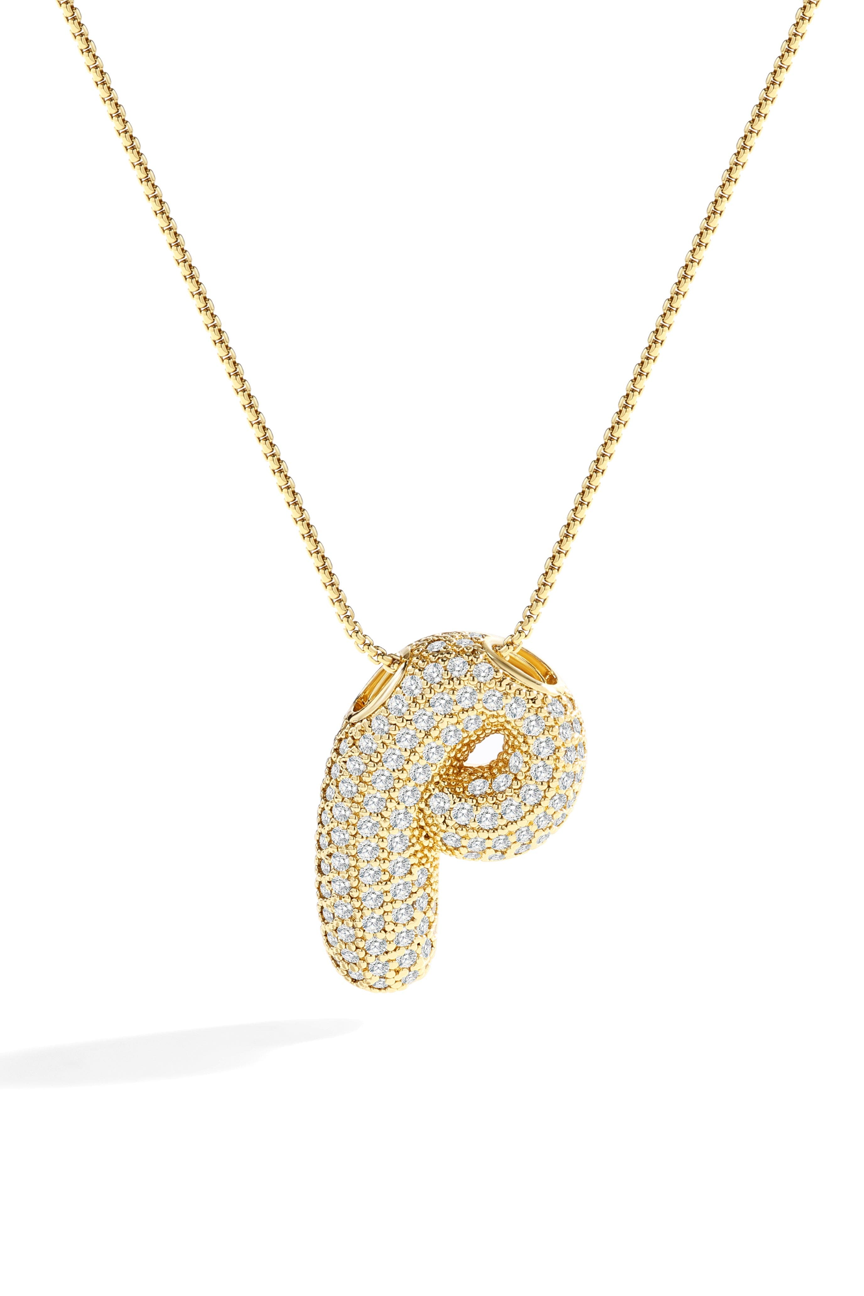 18k Gold / Letter P
