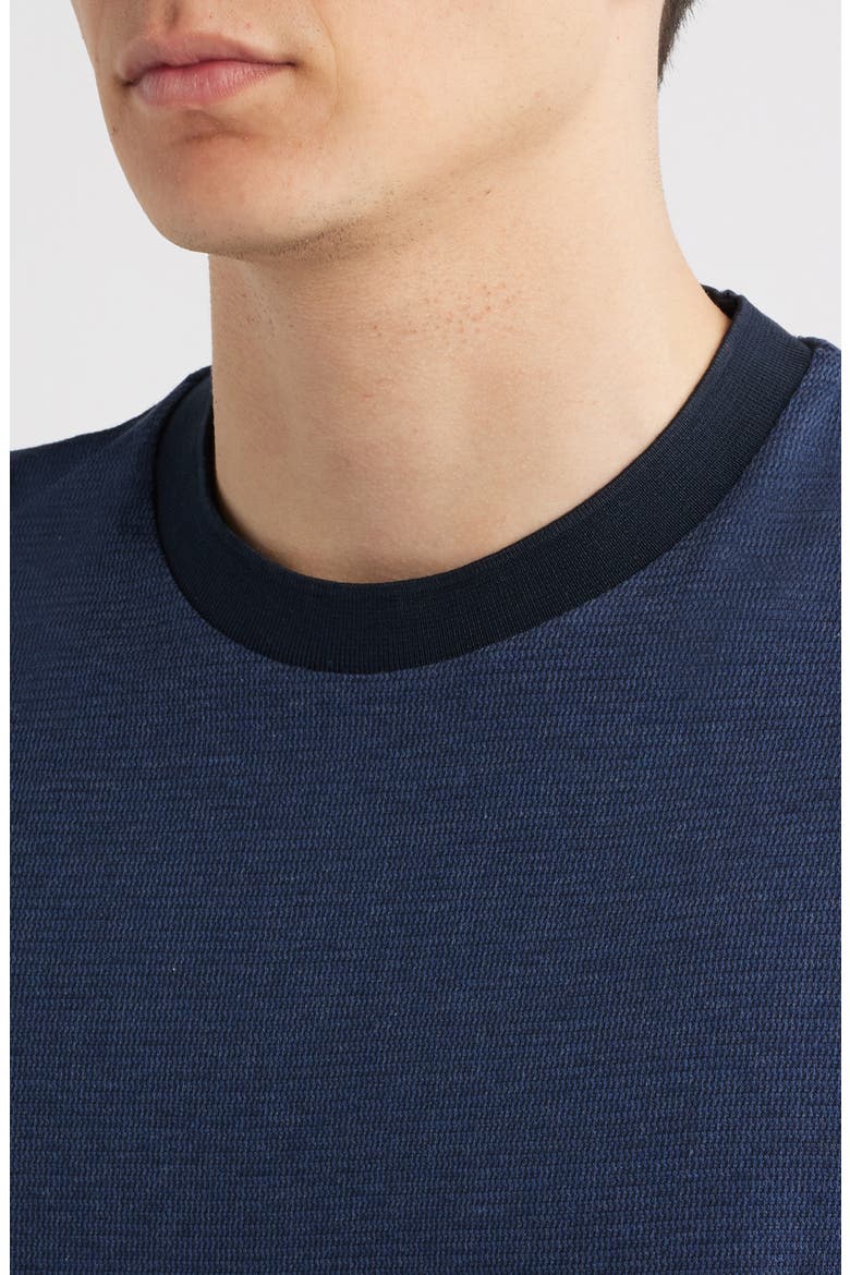Thompson Cotton T-Shirt, Alternate, color, DARK BLUE