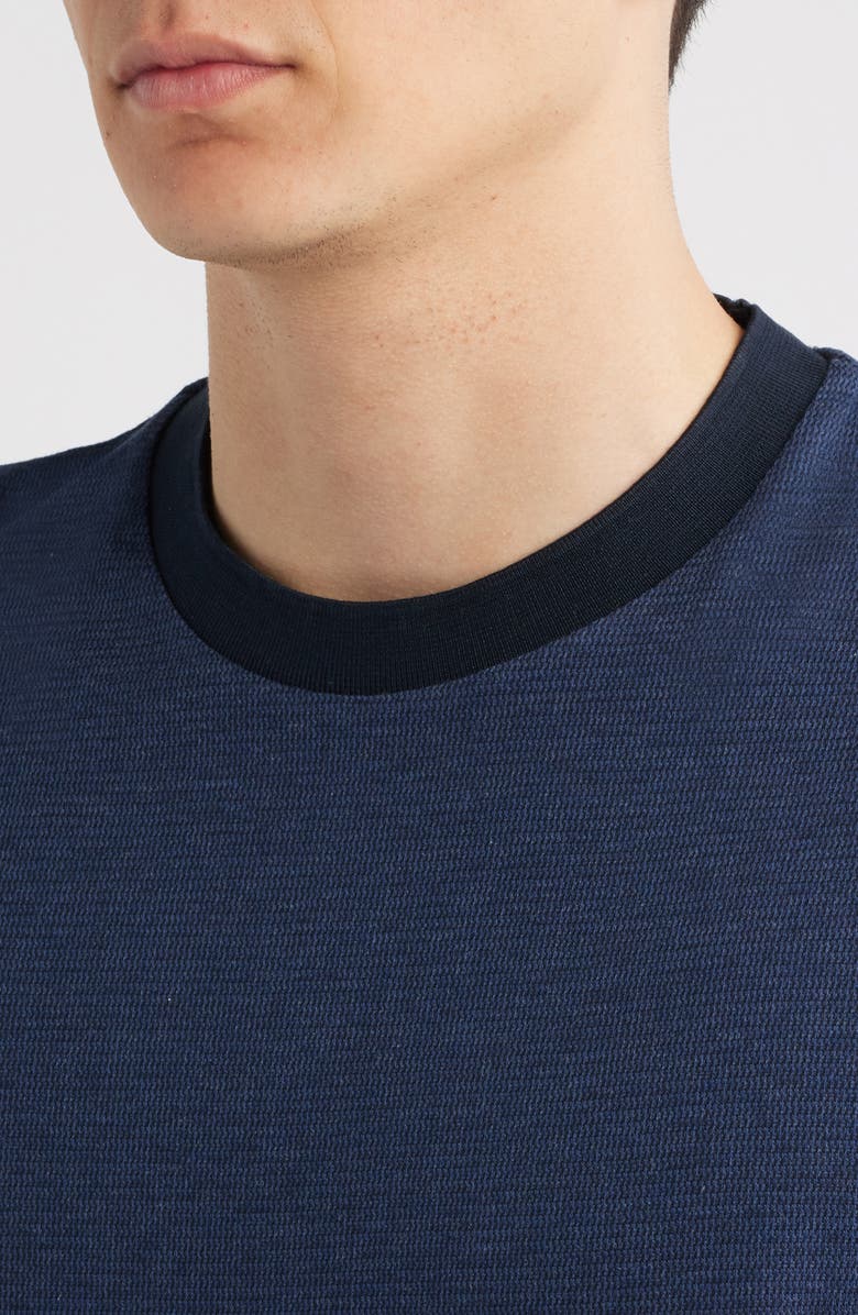 BOSS Thompson Cotton T-Shirt, Alternate, color, Dark Blue
