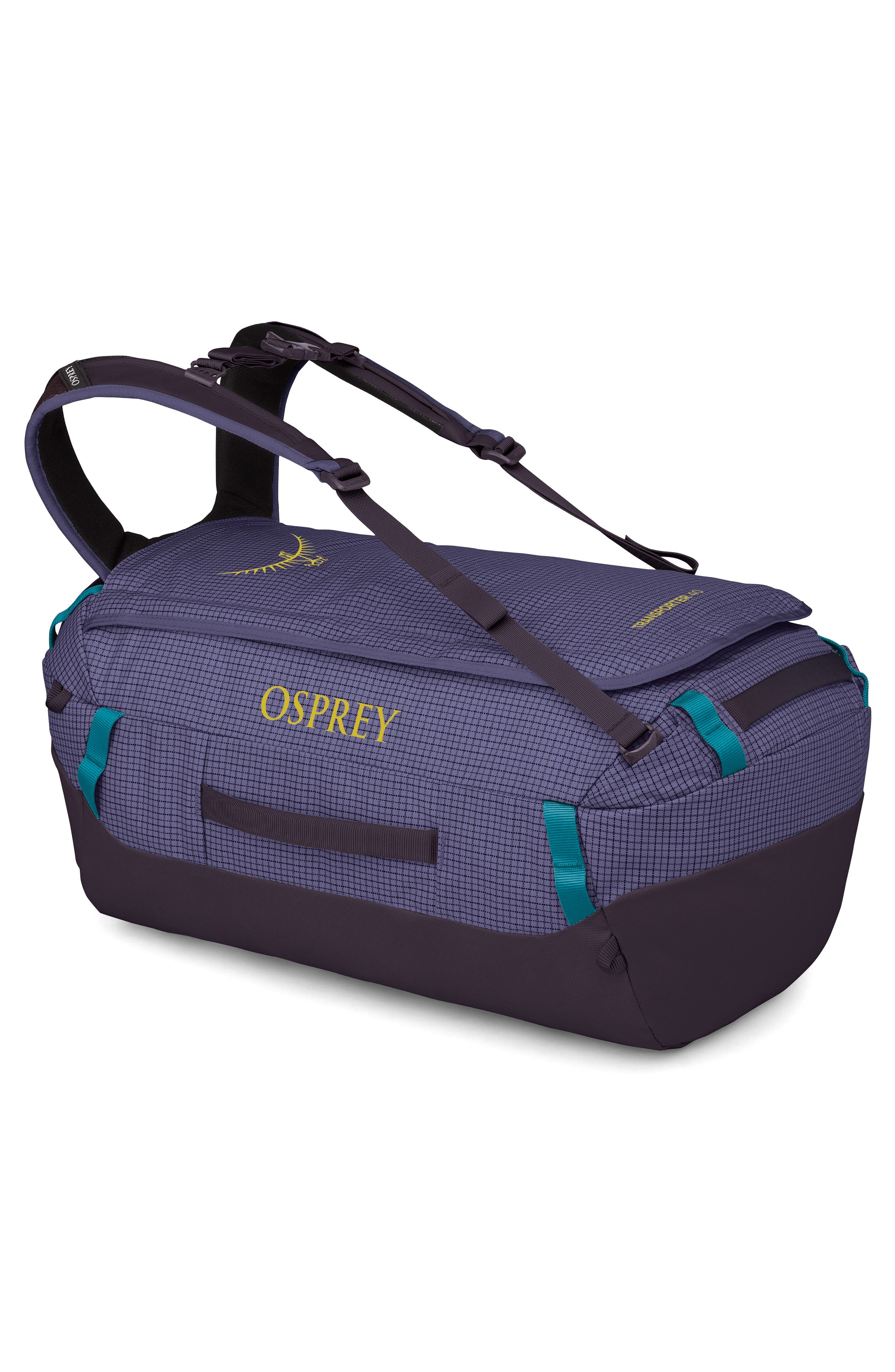 Transporter 40-Liter Duffle Carry-On Luggage, Alternate, color, EUPHORIA PURPLE/PURPLE INK
