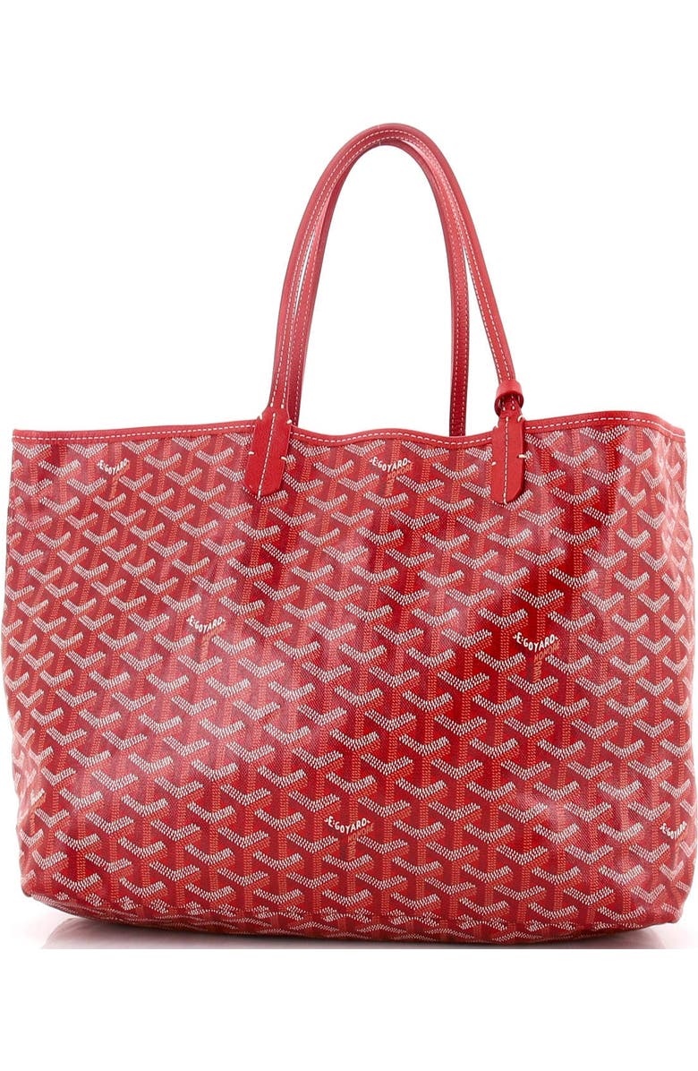 Pre-Owned Goyard Saint Louis Tote Coated Canvas PM, Alternate, color, Red