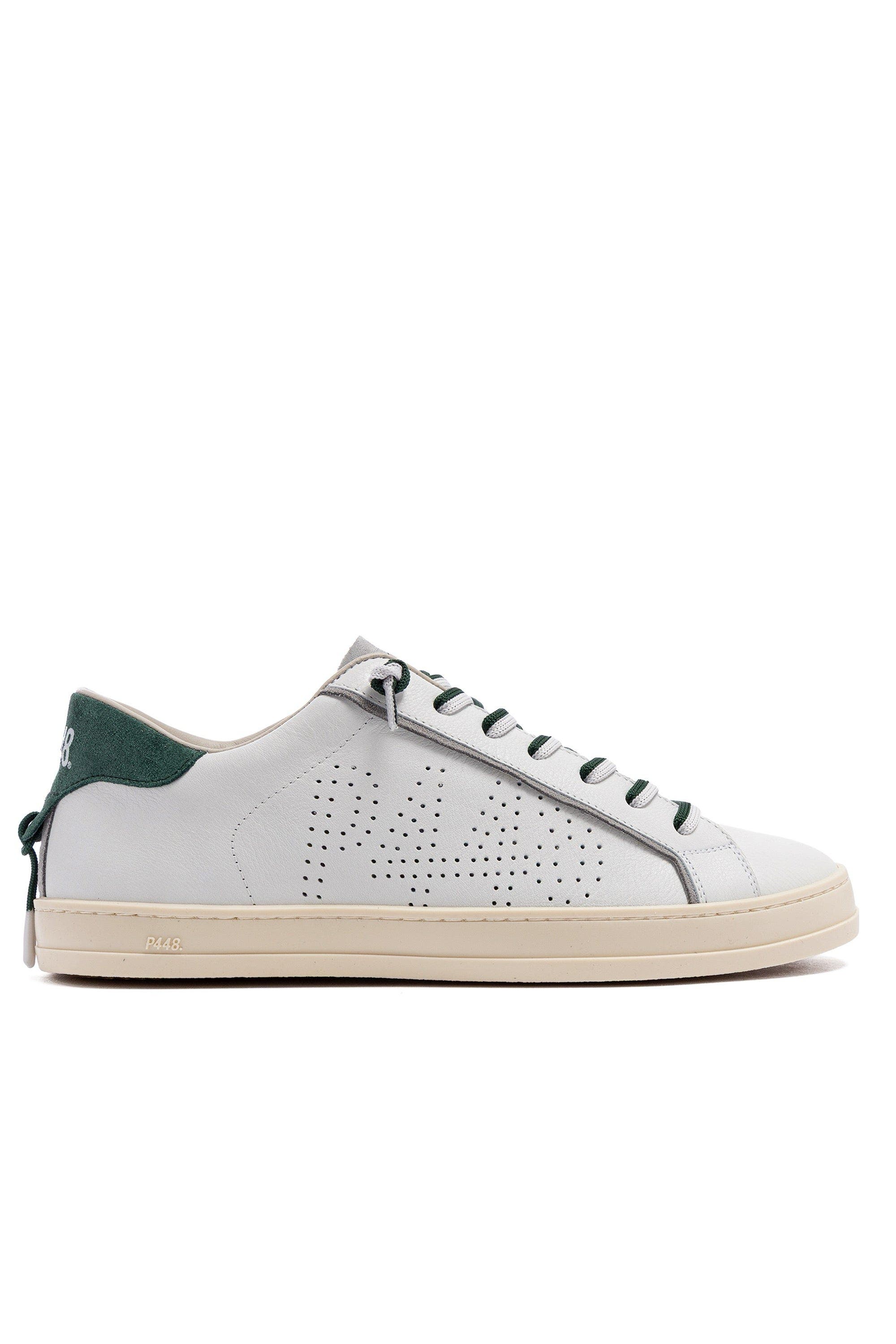 P448 John Sneaker, Main, color, White Forrest