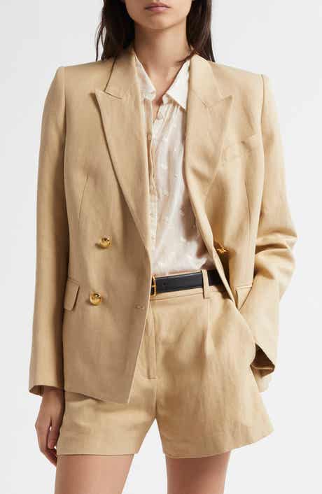 Nili Lotan Veda Linen & Silk Jacket