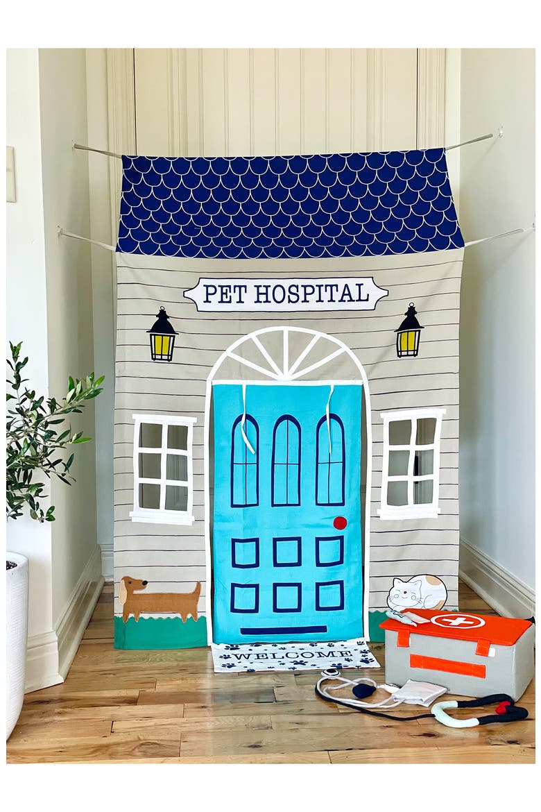 Pet Hospital Doorway Portal Playset, Alternate, color, MULTI