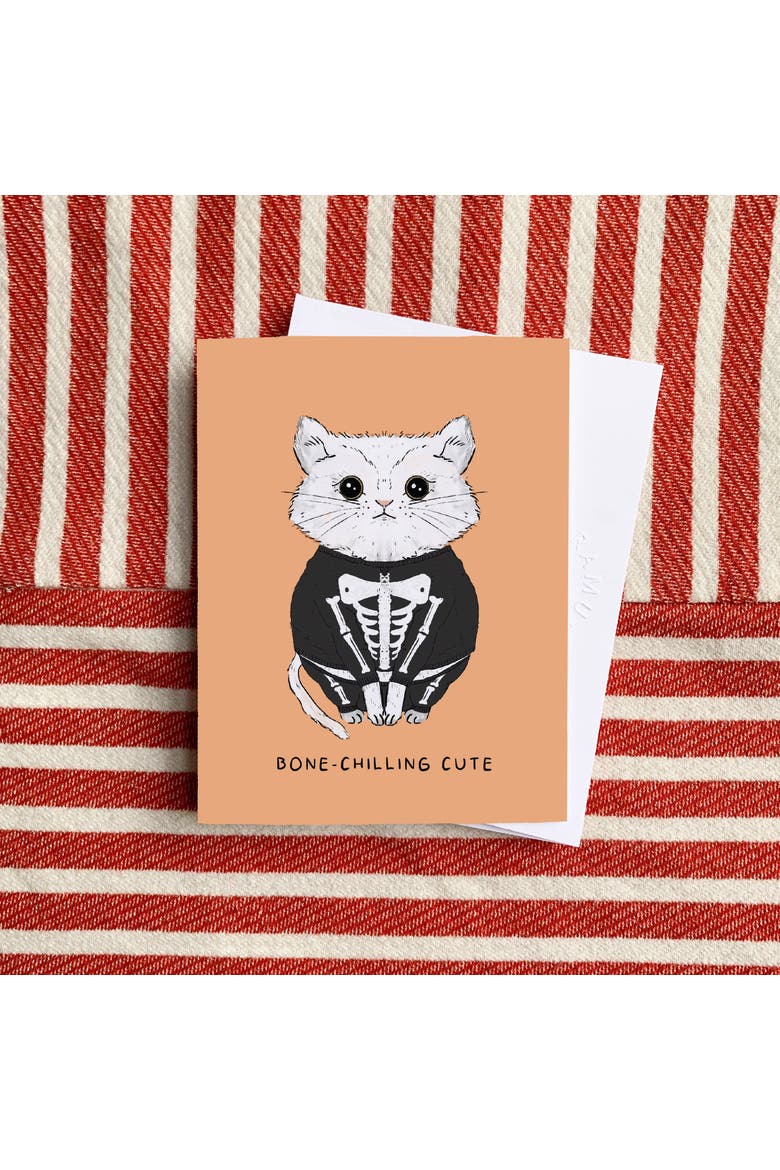 Kitten Greeting Card & Fishin' Kitten Enamel Pin, Alternate, color, Multi-Pack
