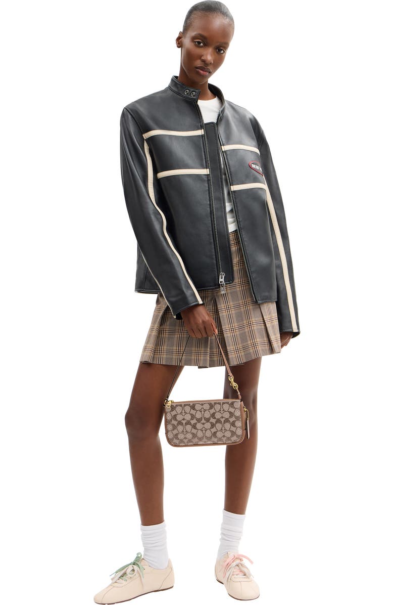 COACH Crystal Signature Jacquard Plaza Bag, Alternate, color,
