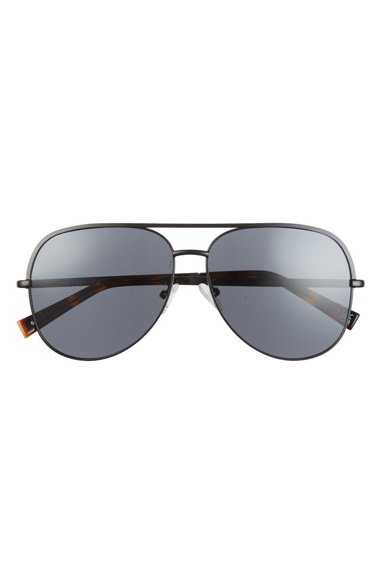 Le Specs Hey BBY 60mm Aviator Sunglasses, Main, color, 