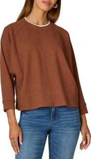 Wit & Wisdom Raglan Sleeve Rib Top