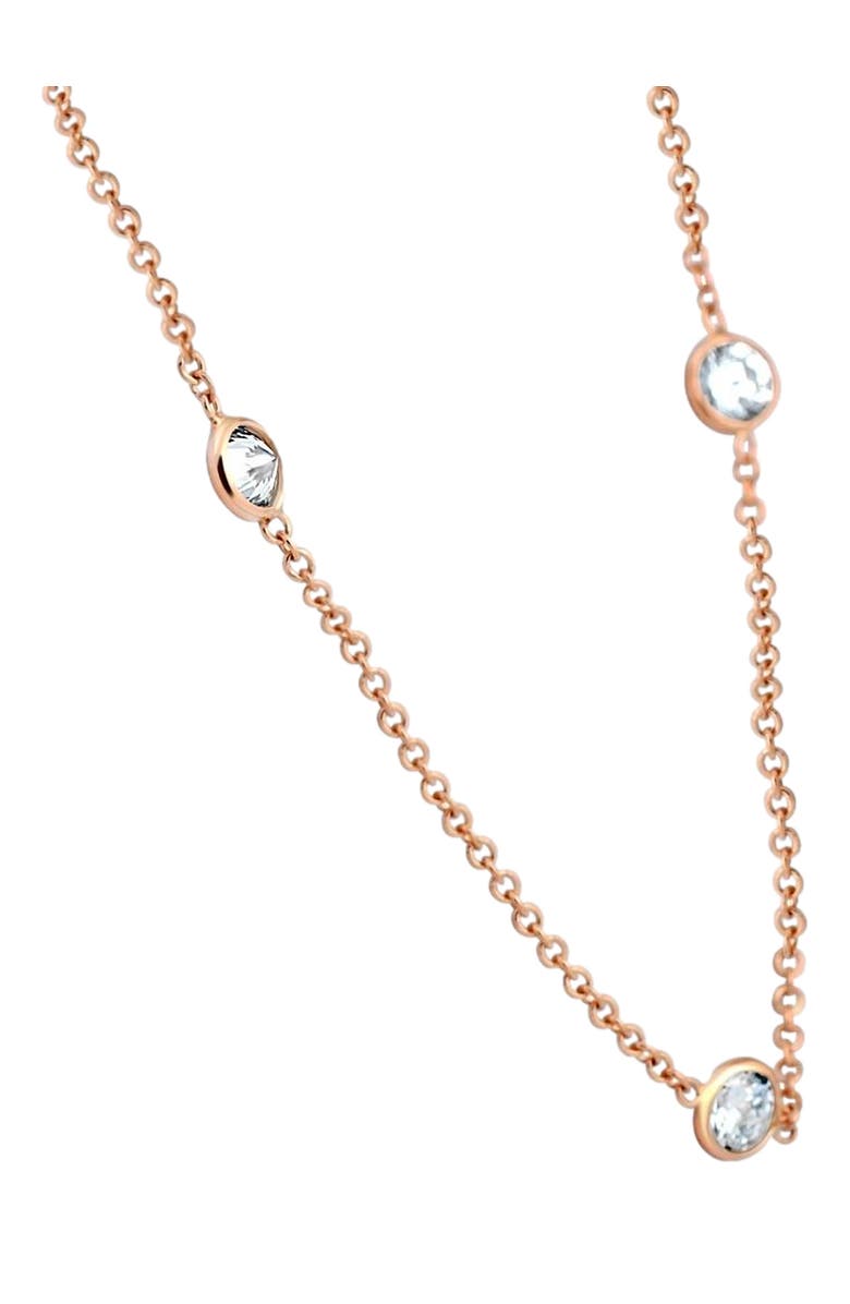 Bliss Diamond 2 Ct Diamonds By The Yard Necklace 14K Gold Lab Grown Diamond, Alternate, color,