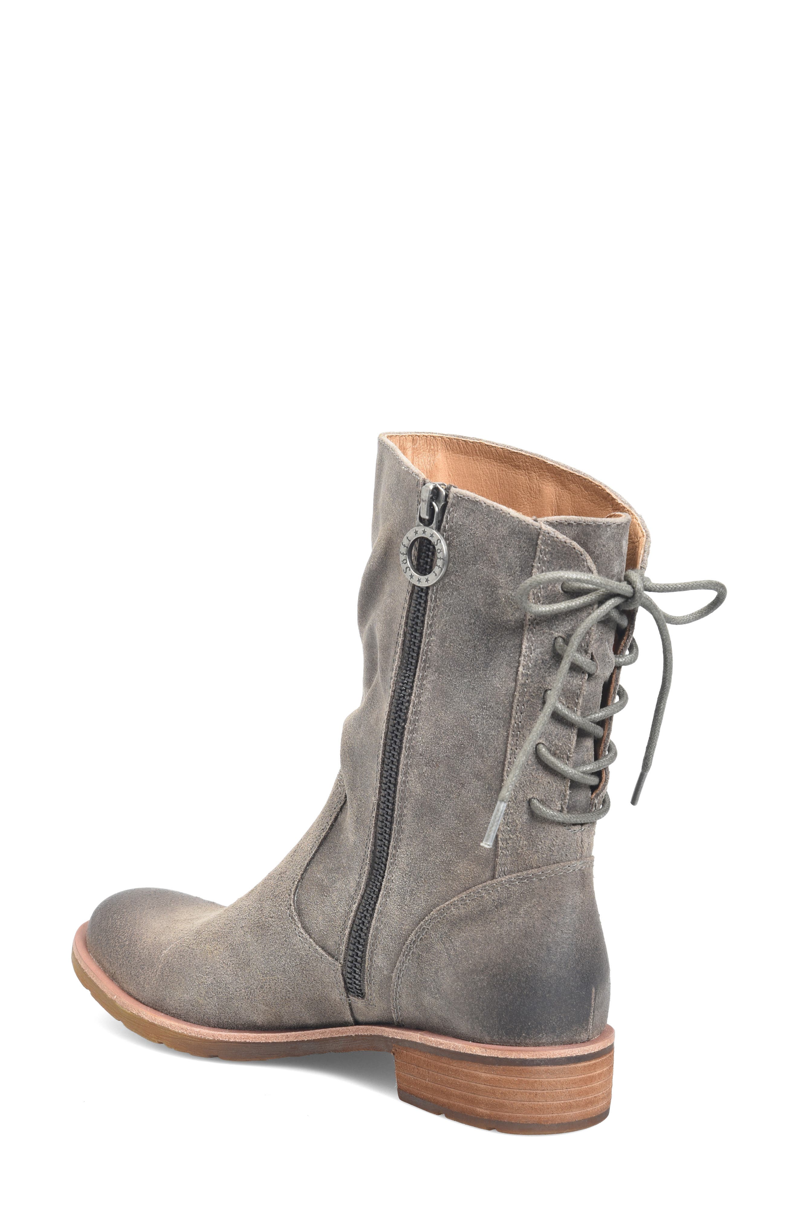 Söfft Sharnell Lace-Up Boot, Alternate, color, Taupe
