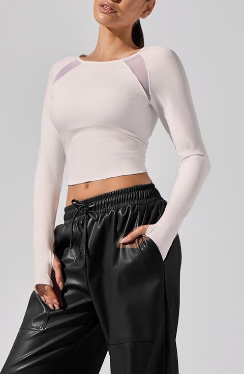 Alba Mesh Crop Top