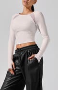 Heroine Sport Alba Mesh Crop Top