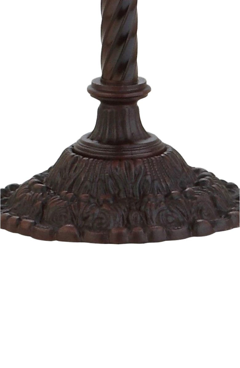 JONATHAN Y Williams Tiffany-Style 71" Torchiere LED Floor Lamp, Bronze, Alternate, color, Bronze