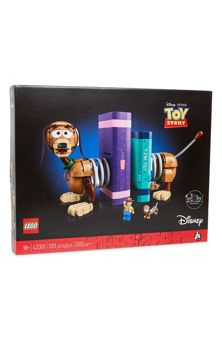 LEGO 18+ Disney Pixar Toy Story Slinky Dog Bookends - 43301, Main, color, Multi