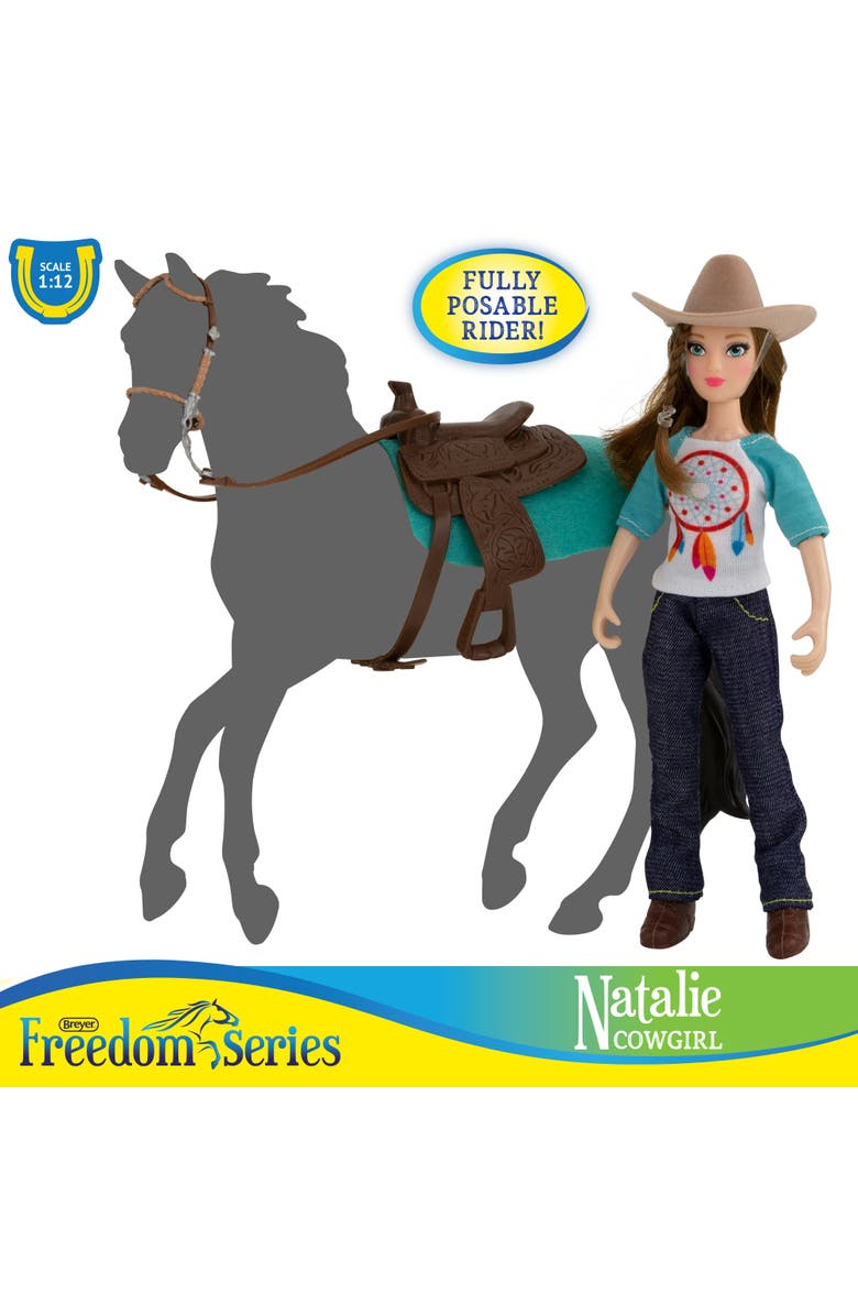 Breyer Freedom Series Classics Natalie Cowgirl Doll, Alternate, color, Multicolored