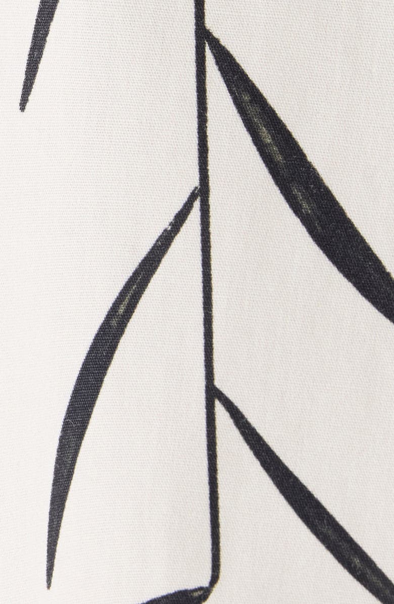 Jacquemus La Chemise Fonccio Foliage Print Camp Shirt, Alternate, color, Print Foliage Off White/ B