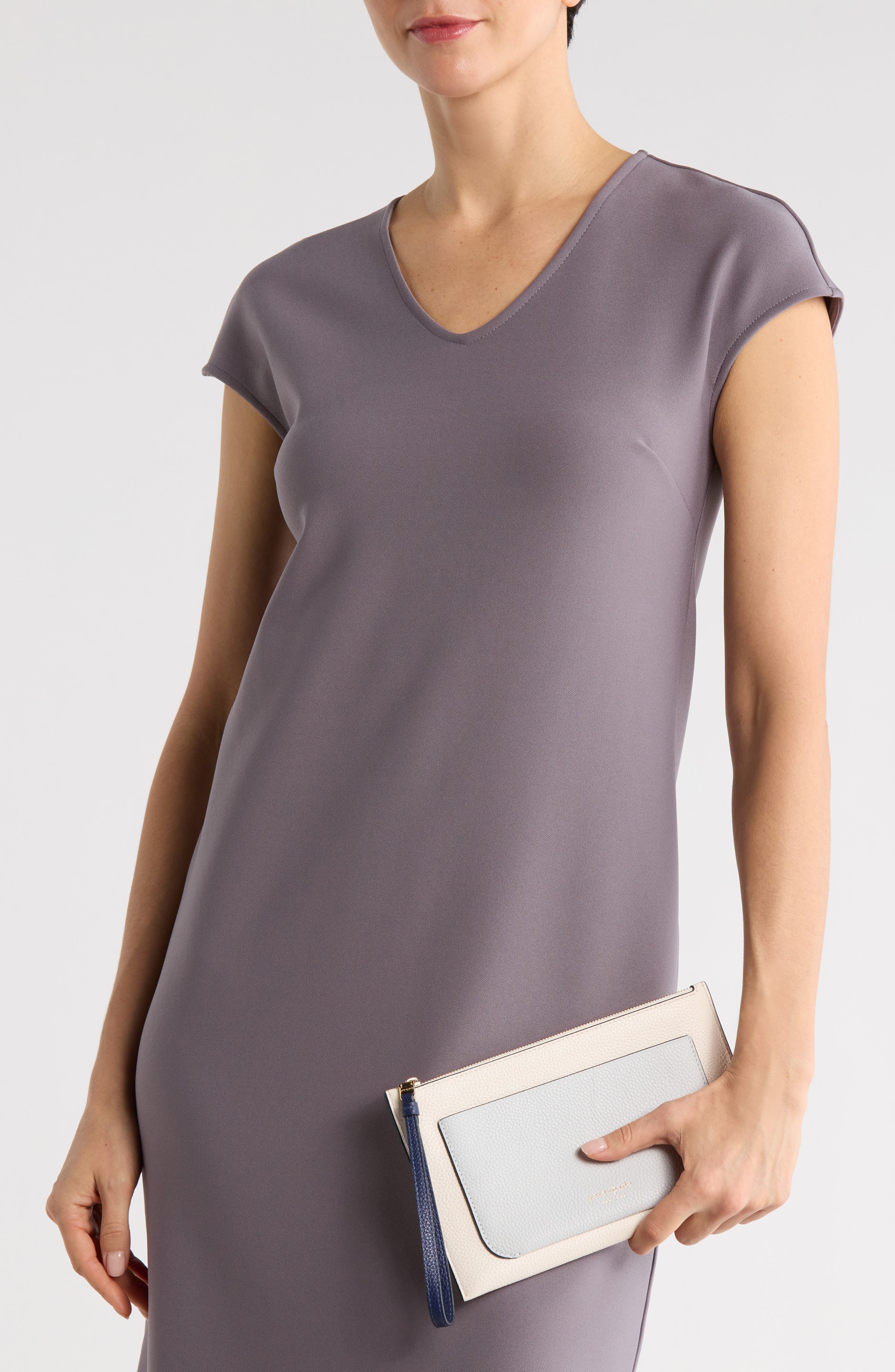 Kate Spade New York ava colorblocked wristlet, Alternate, color, Stone Path Multi