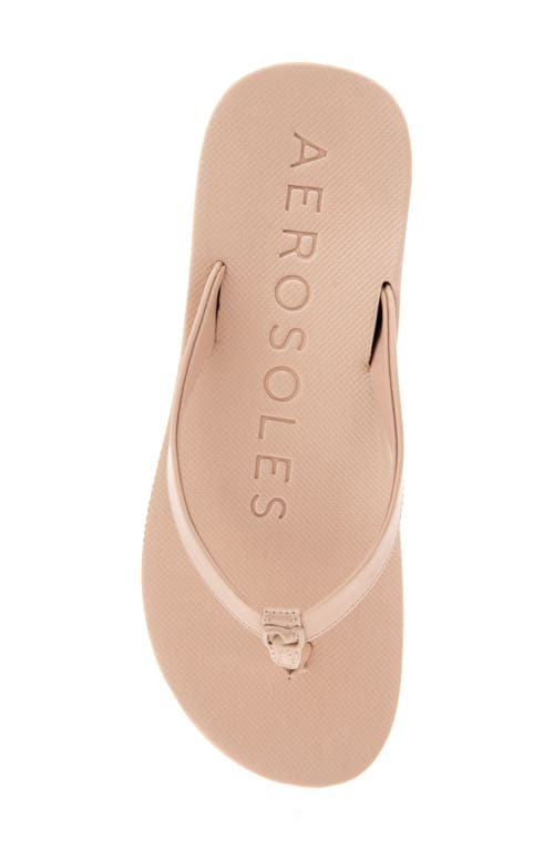 Shop Aerosoles Jace Flip Flop In Cipria