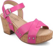 Journee Collection Platform Sandal