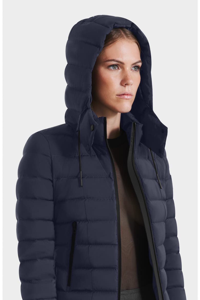 Melissa Lightweight Down Puffer, Alternate, color, Navy