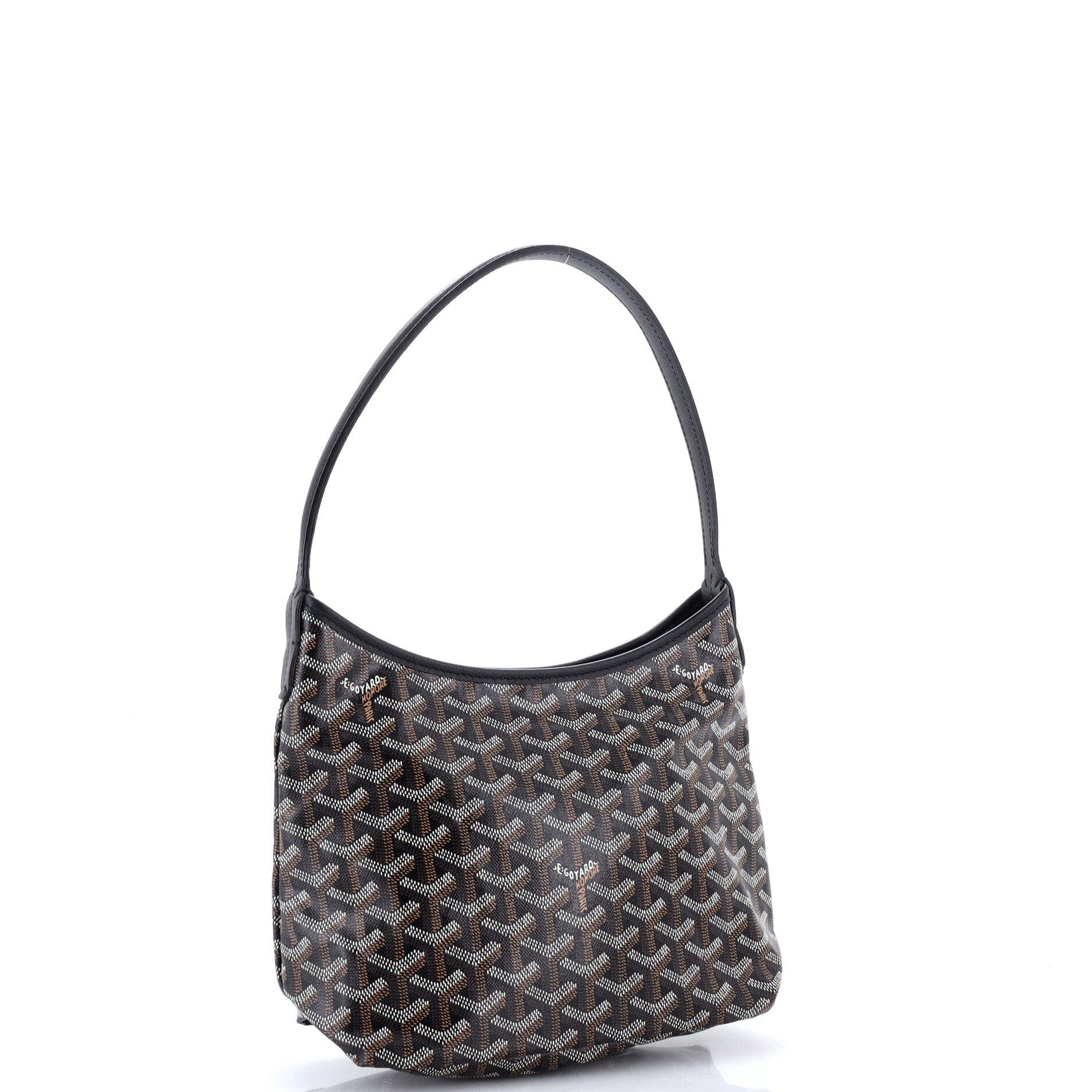 Boheme Hobo Coated Canvas Mini, Alternate, color, Black