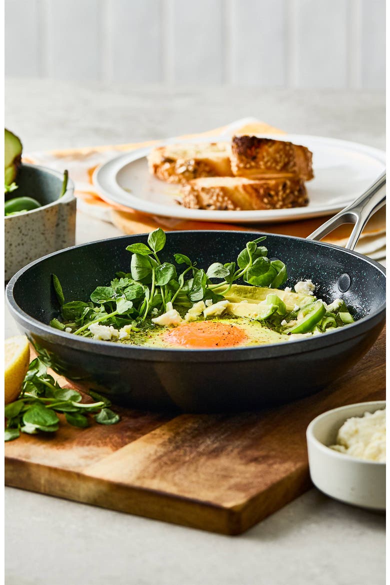 GREEN STONE™ 8" Frypan, Alternate, color, Black