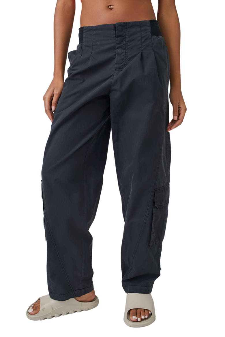 FP Movement Mesmerize Me Cargo Pants, Main, color, BLACK