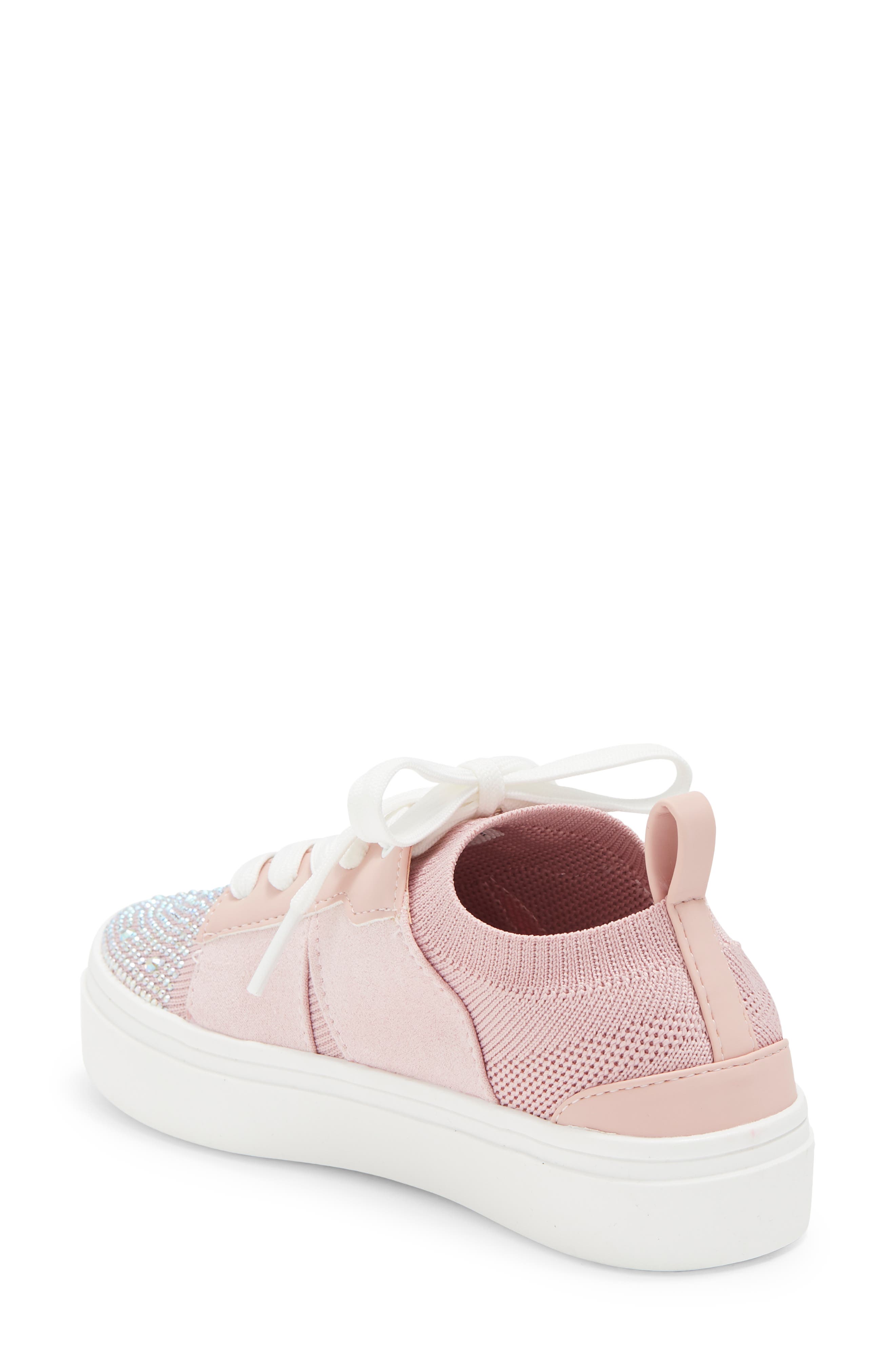 Vince Camuto Kids' Rhinestone Fashion Sneaker, Alternate, color, 