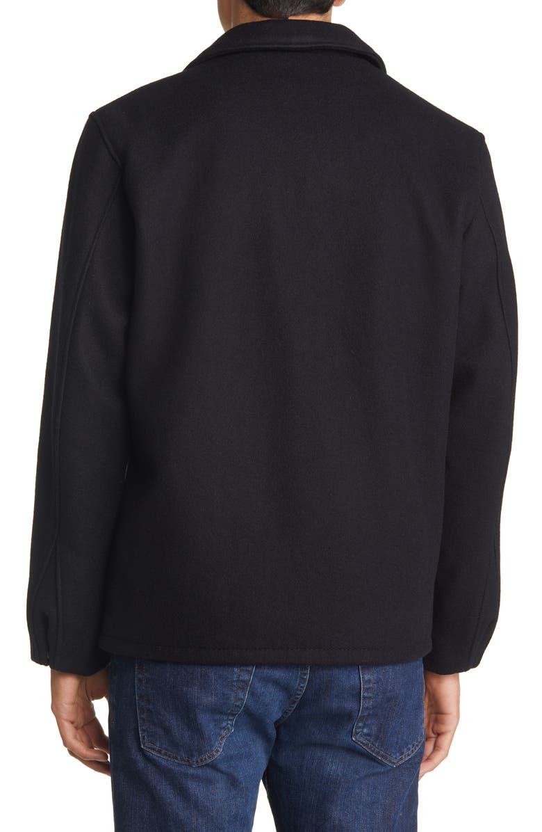 Schott NYC Wool Blend Coach's Jacket, Alternate, color, 