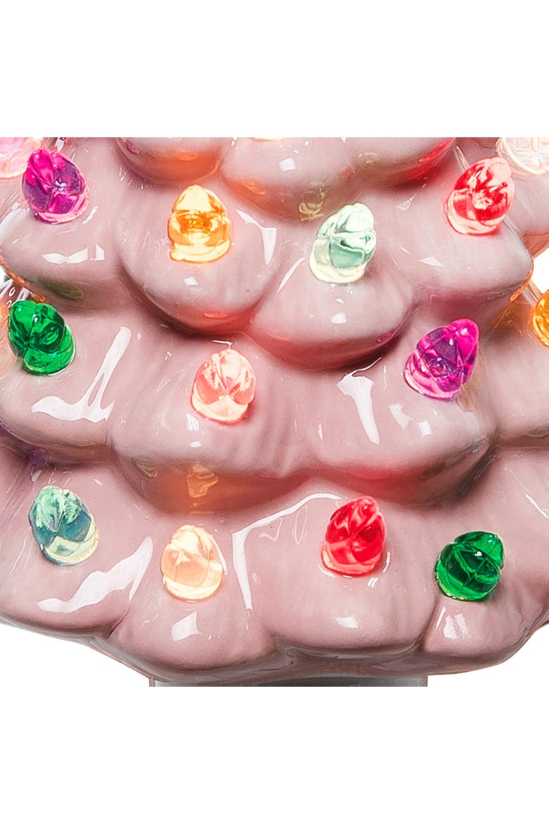 Vintage Pink Tree Nightlight, Alternate, color, Pink