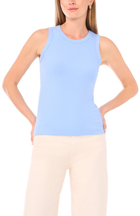 Fitted Ribbed Tank Top