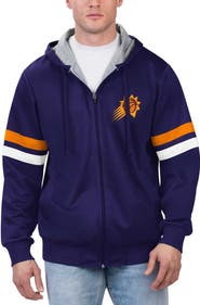 G-III SPORTS BY CARL BANKS Men's G-III Sports by Carl Banks Purple Phoenix Suns Contender Full-Zip Hoodie Jacket