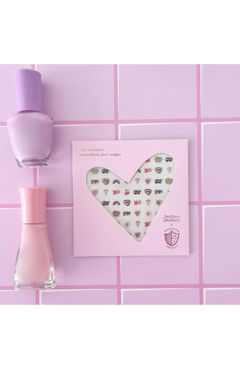 Daydream Society Love Notes Valentine
s Day Nail Stickers, Alternate, color, Assorted Pre-Pack