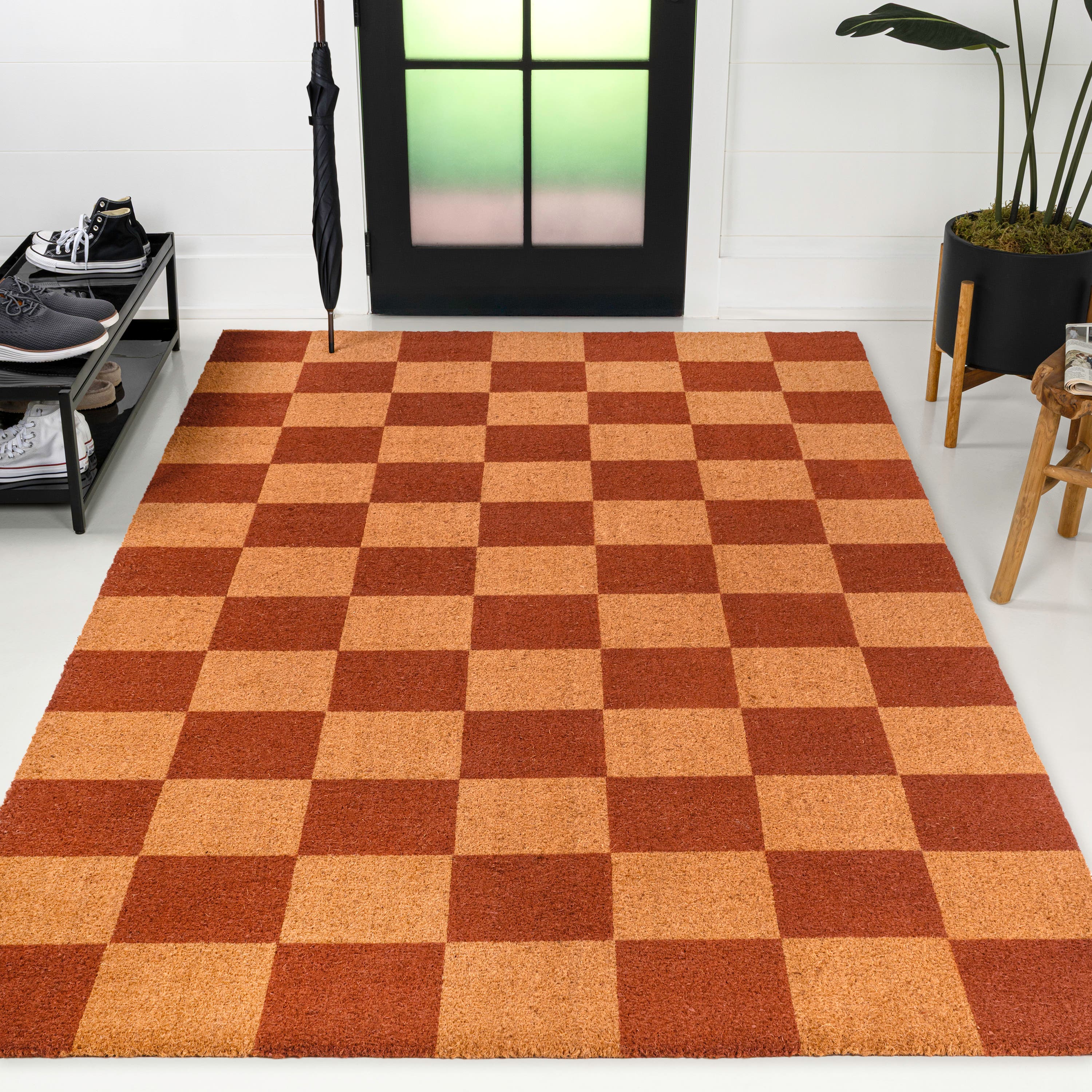 Natural Red Checker