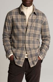 Vince Tartan Plaid Button Down Shirt