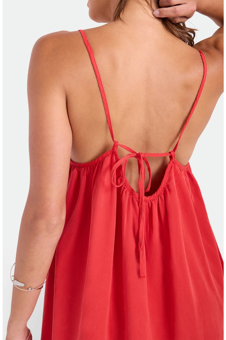 Baby Cakes Mini Cover-Up Sundress, Alternate, color, PERSIMMON