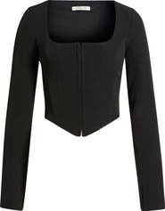 Mistress Rocks Long Sleeve Corset Top