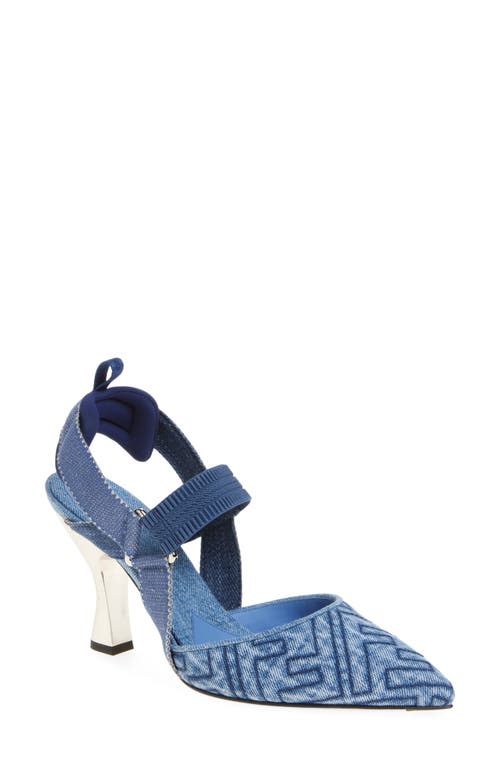 FENDI FENDI COLIBRÌ POINTED TOE PUMP