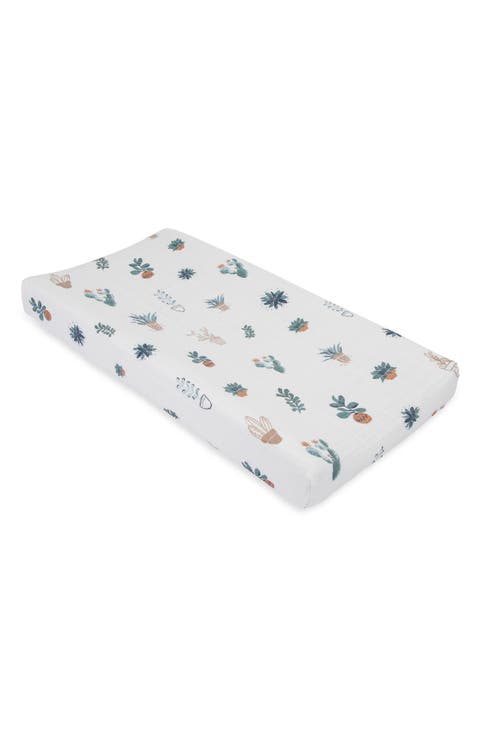 Cotton Muslin Changing Pad Cover