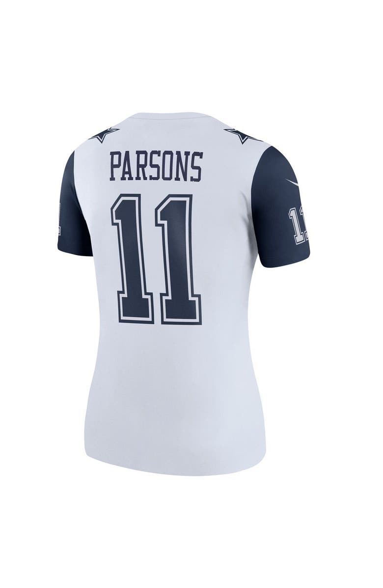 Nike Women's Nike Micah Parsons White Dallas Cowboys Legend Player Performance Top, Alternate, color,