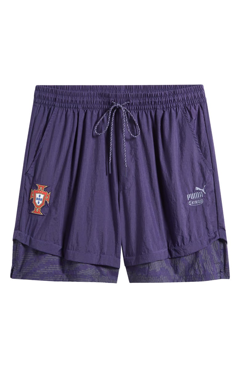 PUMA x Portugal x Salehe Bembury King Track Shorts, Main, color, 