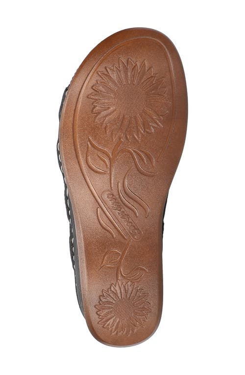 EASY STREET EASY STREET ALEXI SLINGBACK PLATFORM WEDGE SANDAL 