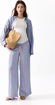 H&M Mama Wide Drawstring Trousers