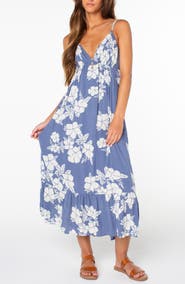 Roxy Warm Rays Sleeveless Midi Dress