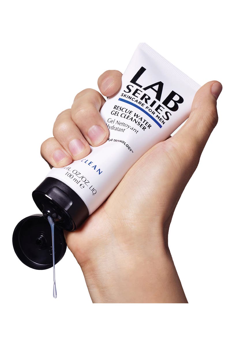 Lab Series Skincare for Men Rescue Water Gel Cleanser, Alternate, color,