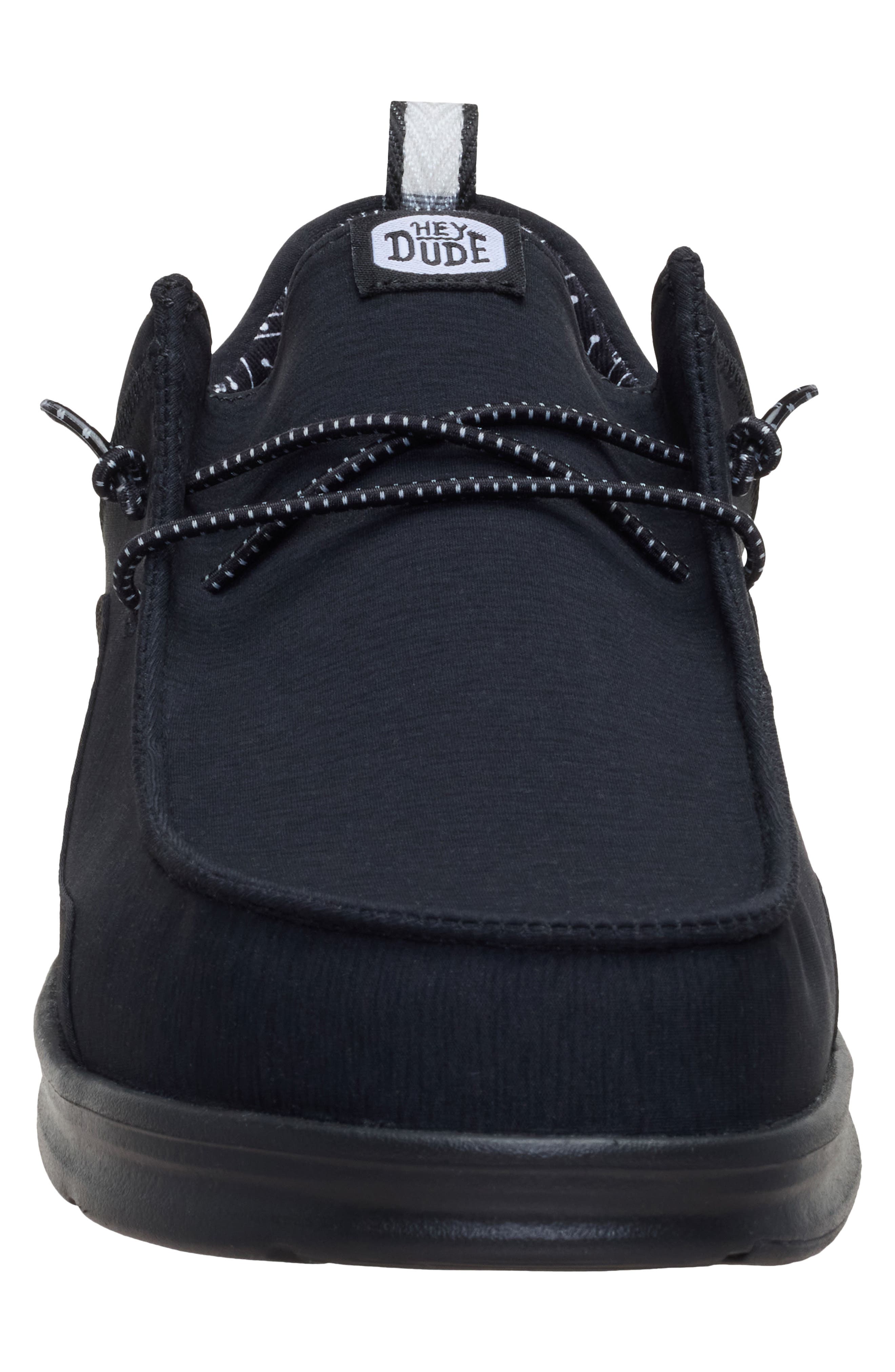 Hey Dude Wally HEY2O Onyx Slip-On, Alternate, color, Black