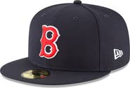 New Era Men's New Era Navy Boston Red Sox Cooperstown Collection Wool 59FIFTY Fitted Hat