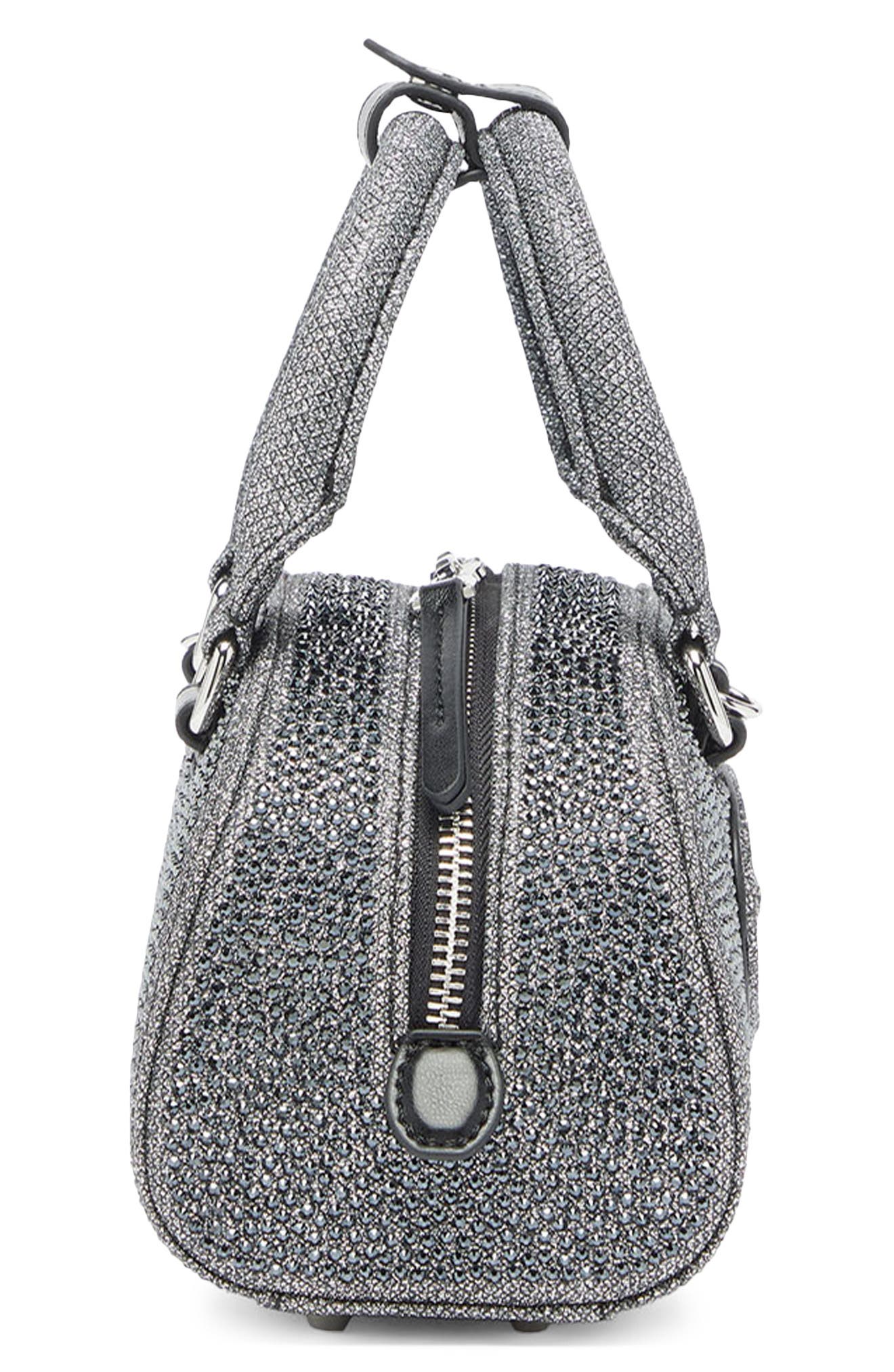 1DR 2.0 Crystal Dome Crossbody Bag, Alternate, color, GUNMETAL