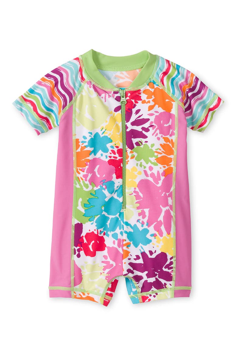 'Swimmy' Rashguard Suit, Main, color, MULTI