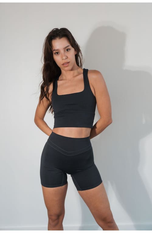 Vitality Pulse Racer Longline In Black